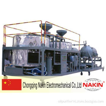 Engine oil recycling system